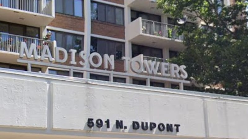 The Madison Towers apartment complex in Madison, Tennessee.