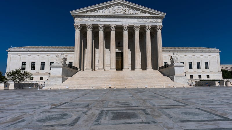 La Corte Suprema de EEUU Washington, el lunes 18 de mayo de 2026. (AP Foto/J. Scott Applewhite)