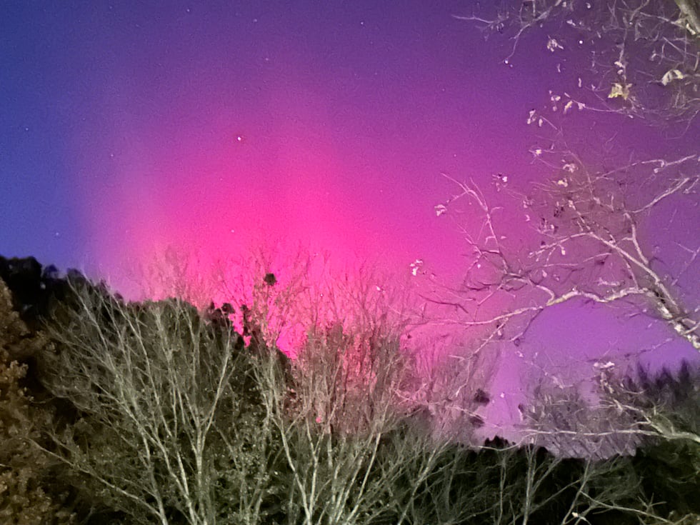 The Northern Lights from Paris, TN