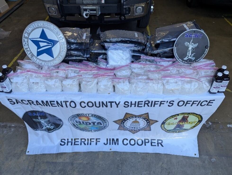 Drugs seized by FBI Sacramento Field Office during Operation Spring Cleaning