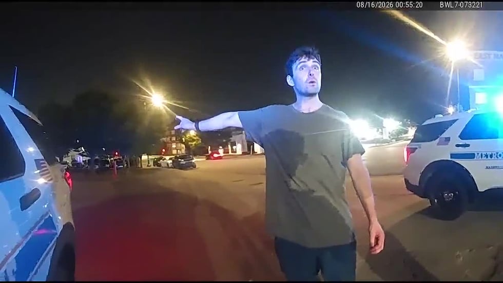 Police bodycam video of officers’ last known interaction with missing Colorado man in Nashville