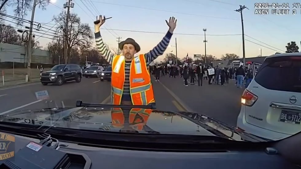 THP release dash‑cam footage to refute claim trooper hit protester