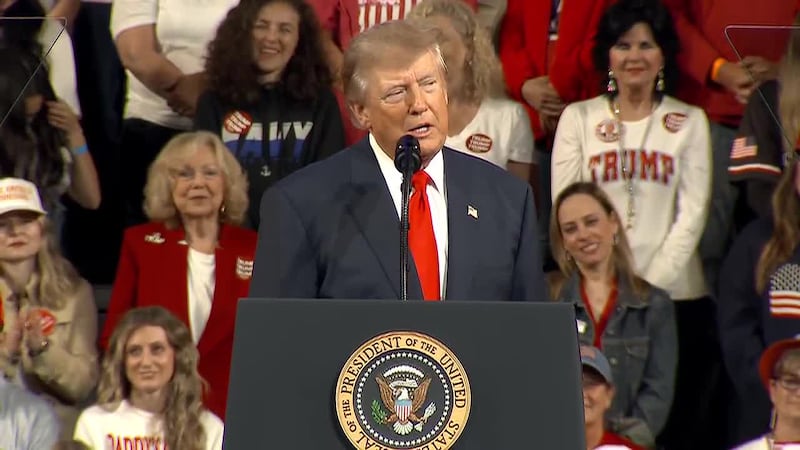 President Donald Trump suggested renaming the Atlantic or Pacific Ocean.