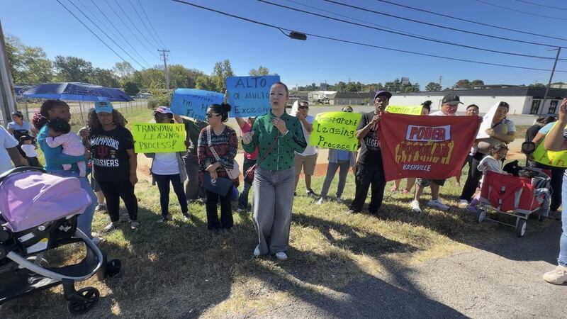 Residentes del complejo de casas móviles Belleglade en Clarksville, Tn denuncias...