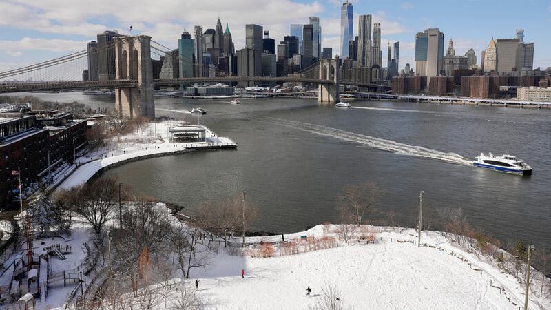 Vista panorámica de la ciudad de Nueva York, el 24 de febrero del 2026. (AP foto/Yuki Iwamura)