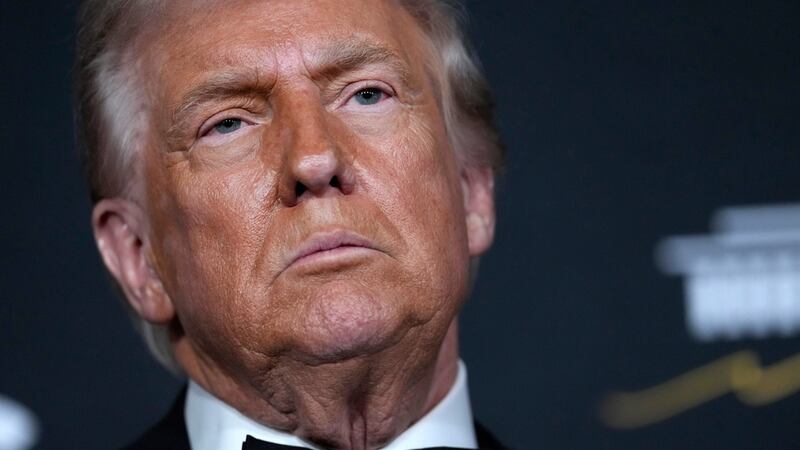 El presidente estadounidense Donald Trump en la ceremonia de premios del Centro Kennedy en...