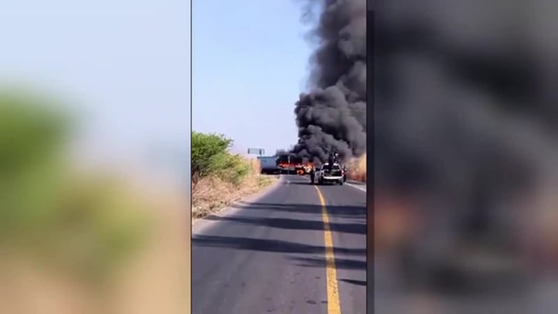 Muerte de “El Mencho” desató escenas de caos en varios estados de México (Telemundo News Service)