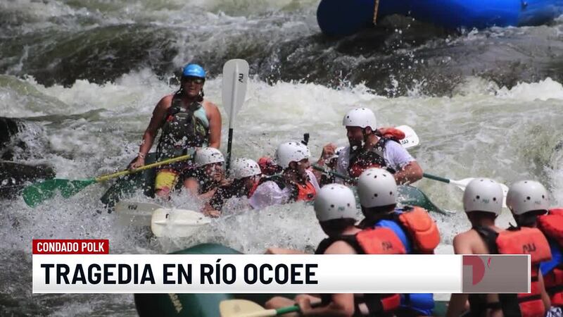 Una persona murió en el río Ocoee tras caer de una balsa