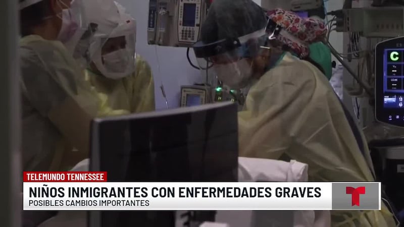 Niños indocumentados con enfermedades graves en peligro tras cambios en el departamento de...
